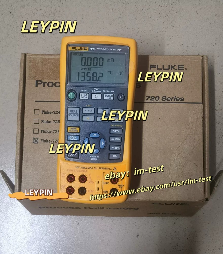 Fluke 726 multifunctional process calibrator/calibrator, functioning properly*im