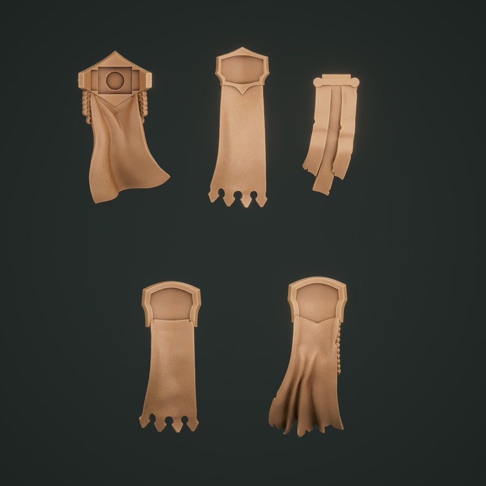 10-20x Terminator Tabards for Templar Crusader Space Knights