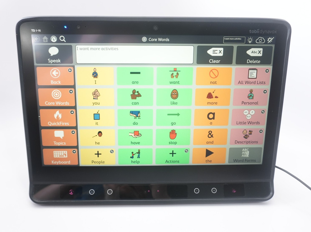 Tobii Dynavox i-16 Eye Tracking / Touchscreen Communicator / Speech Device