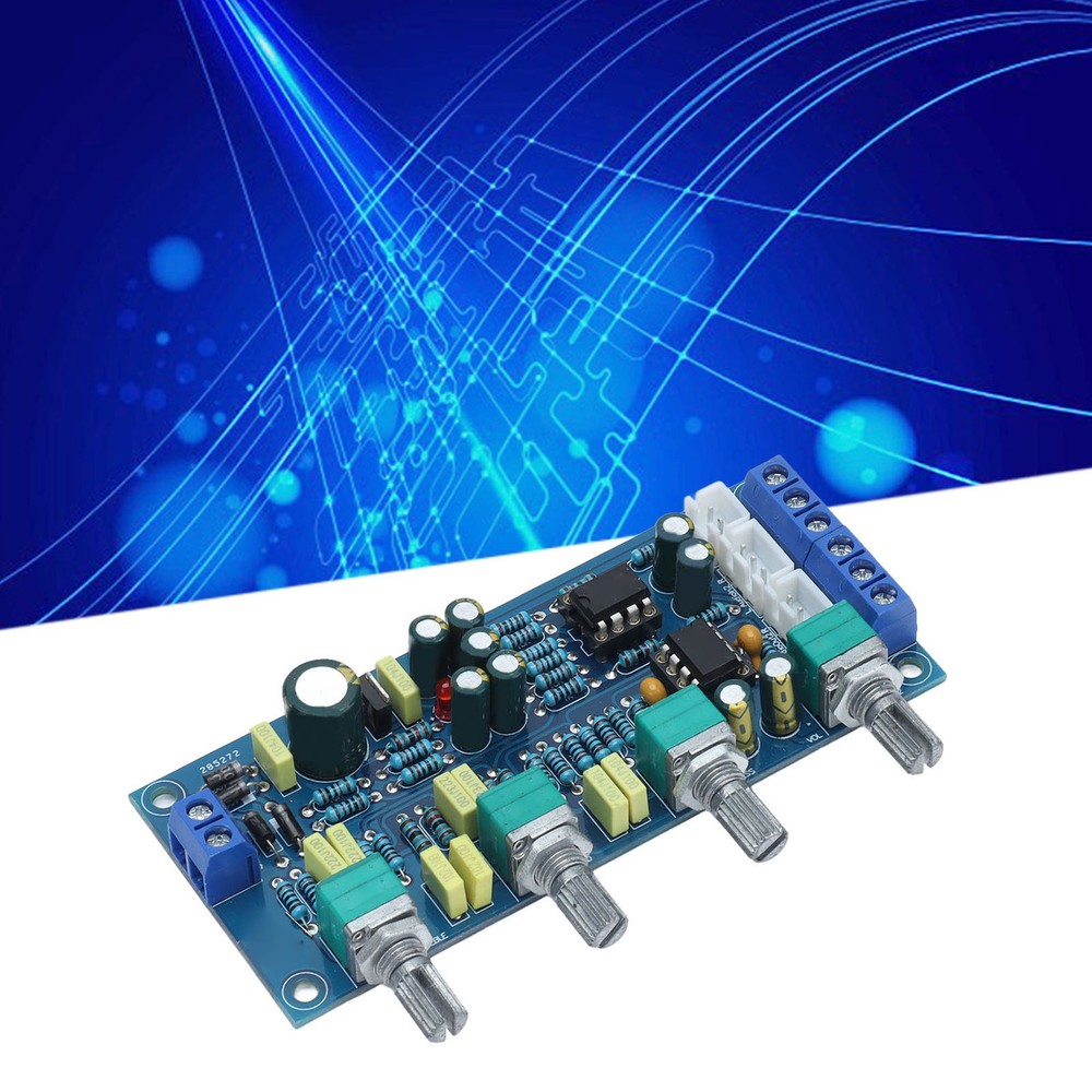Pre Amplifier Preamplifier Module Board Treble Medium Bass Volume Spares