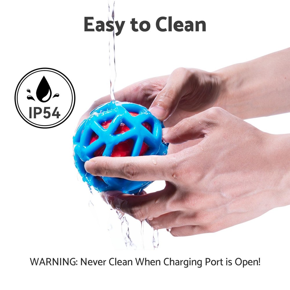 Interactive Dog Toys – Durable Automatic Bouncing & Vibrating Interactive Dog...