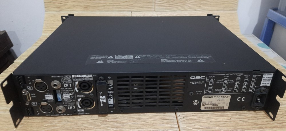 QSC DCA 2422 Digital Cinema Amplifier