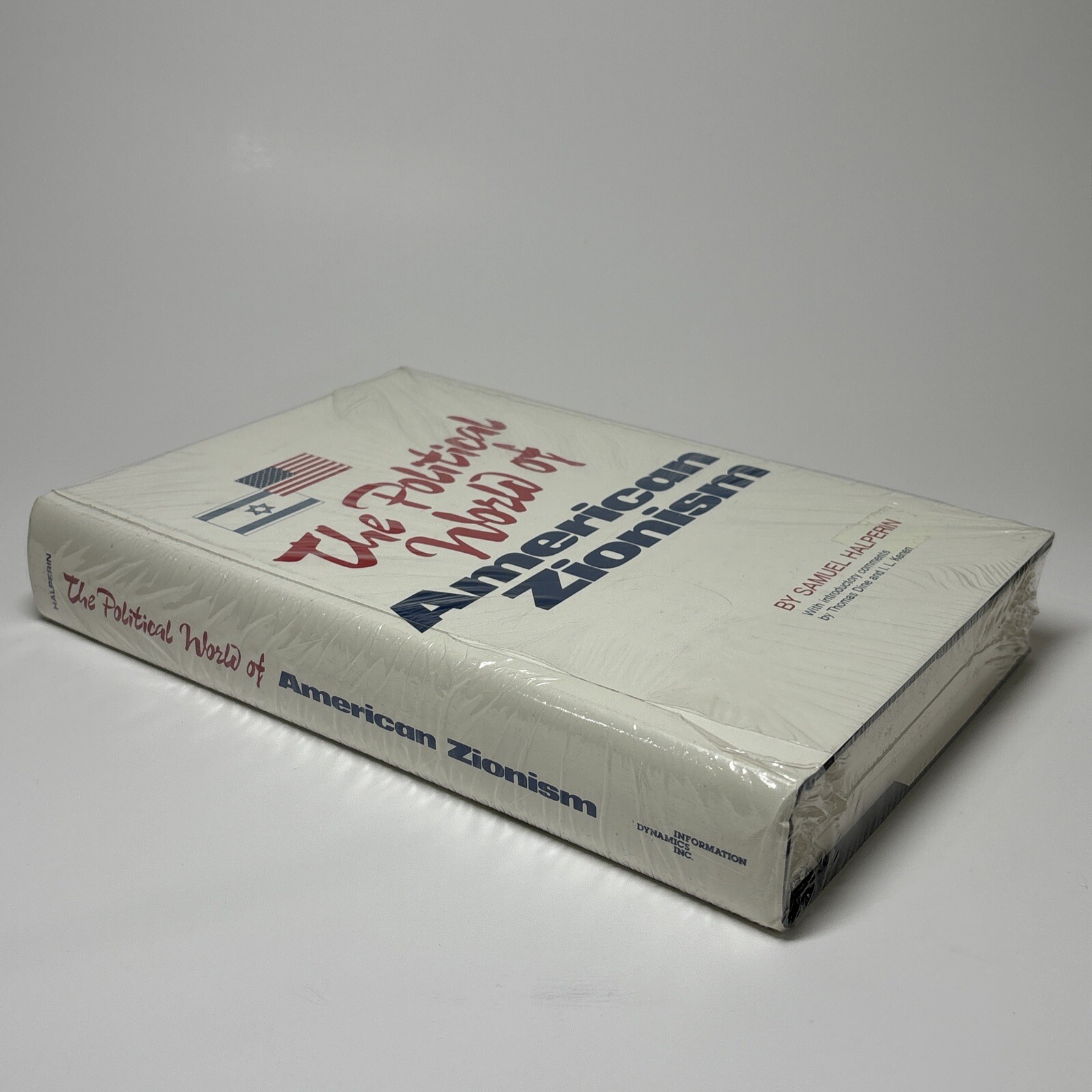 The Political World of American Zionism by Samuel Halperin HC DJ (New, Sealed)