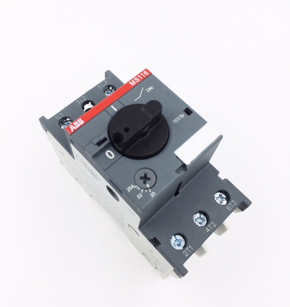 NEW ABB MS116-4 Manual Motor Starter 2.5-4A #DC
