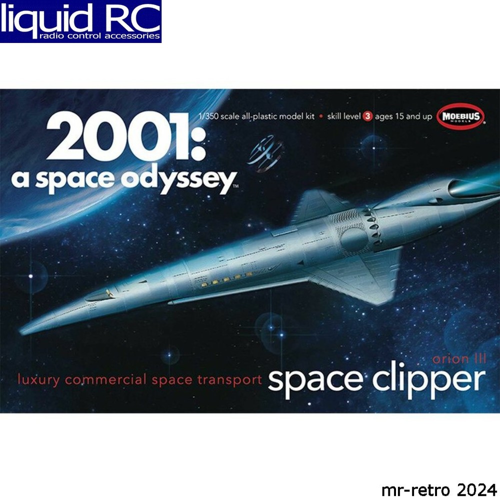 Moebius Models 200112 Orion III Space Clipper 1/350