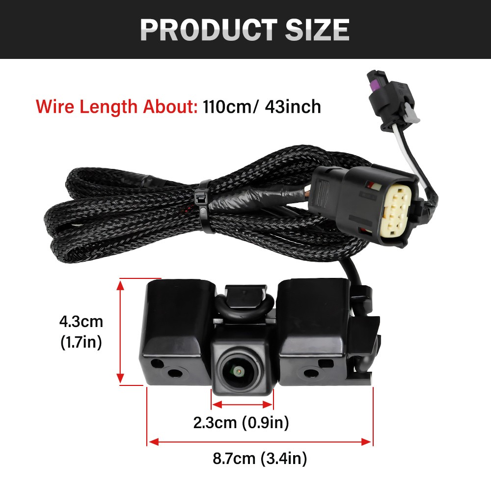 Rear View Camera For 2016-2019 GMC Sierra Chevy Silverado 1500 2500 84062896