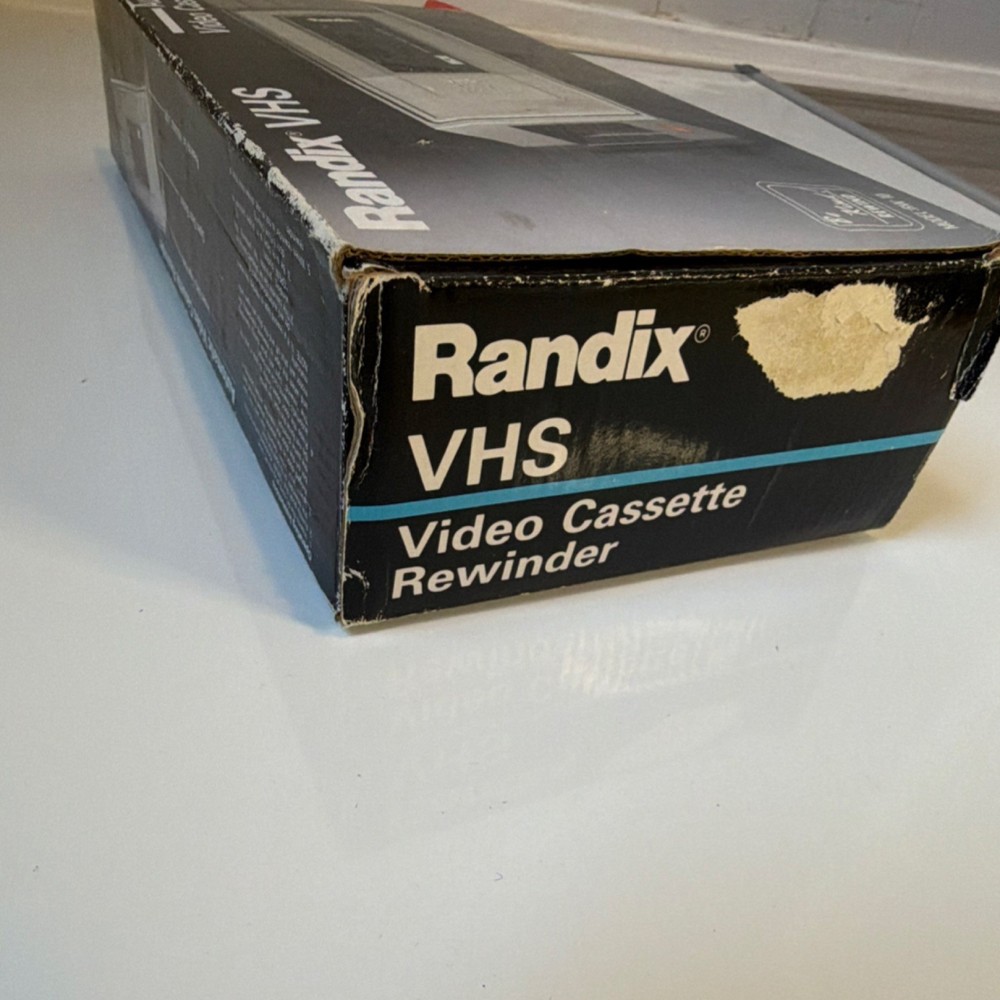 Randix RW-10 Automatic VHS Video Cassette Rewinder