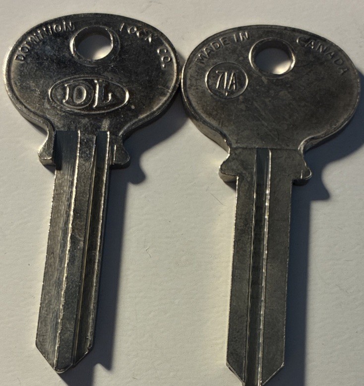2 Wilson-Bohannon Key Blanks # 71A