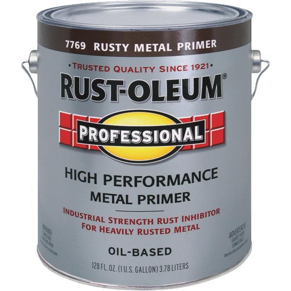 (2)-Gal RustOleum Stops Rust Red/Brown Rusty Metal Paint Primer 7769-402