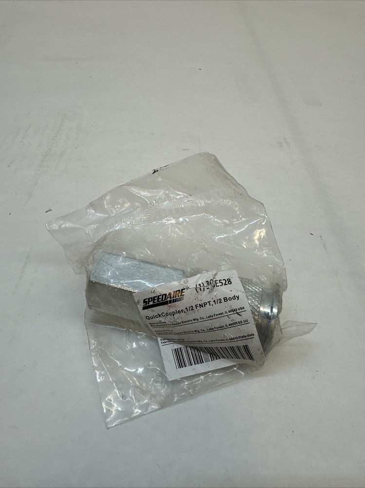 Speedaire Quick Connect Hose Coupling 1/2 in Body 30E528