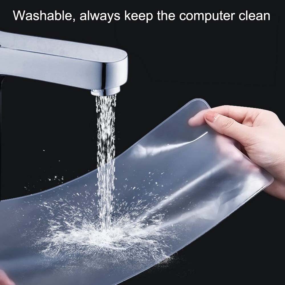 Clear Desktop Computer Keyboard Protector Cover for PC 104/107 Keys