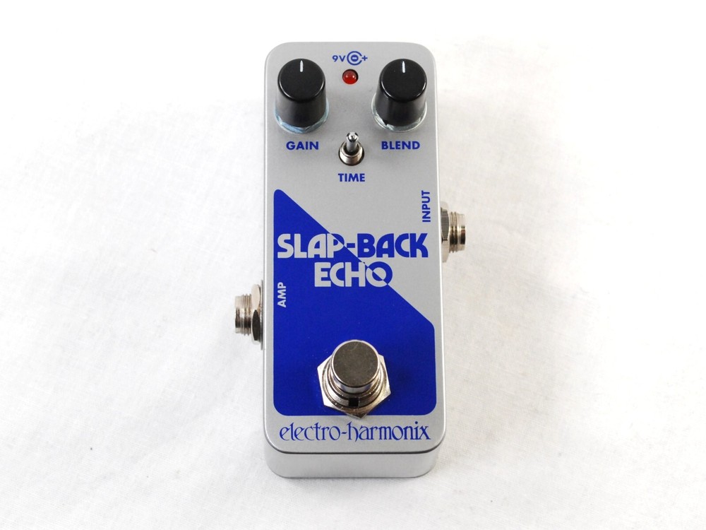 Used Electro Harmonix EHX Slap-Back Echo Analog Delay Guitar Effects Pedal