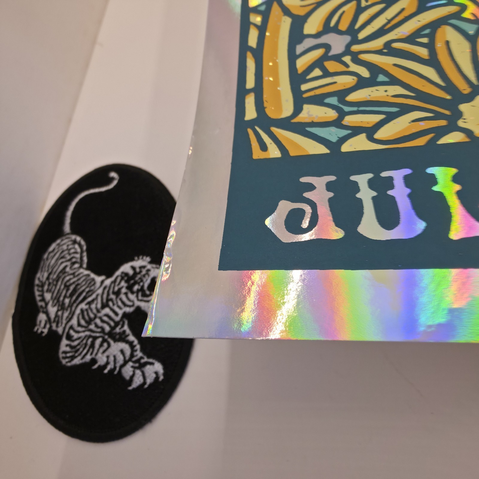 Dead And Company Sphere 7/11/24 Lava Foil Poster Las Vegas Grateful Gregg Gordon