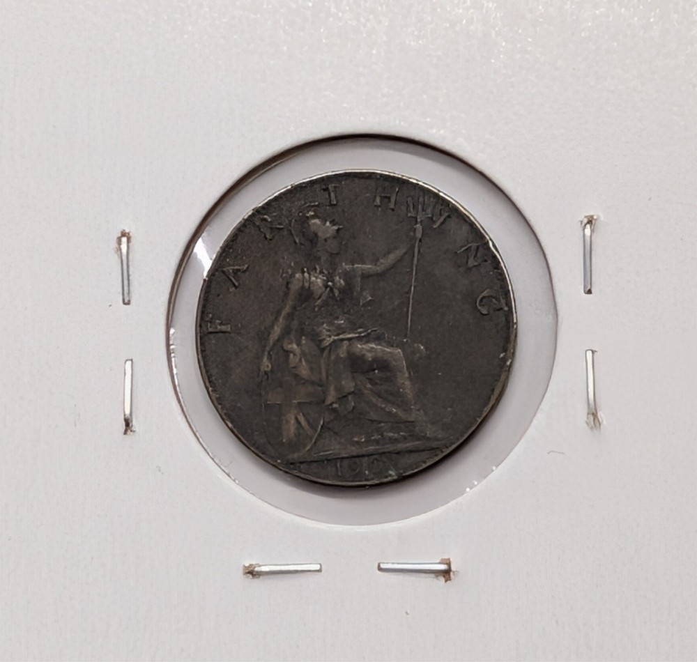 1901- Great Britain Farthing KM#788.2