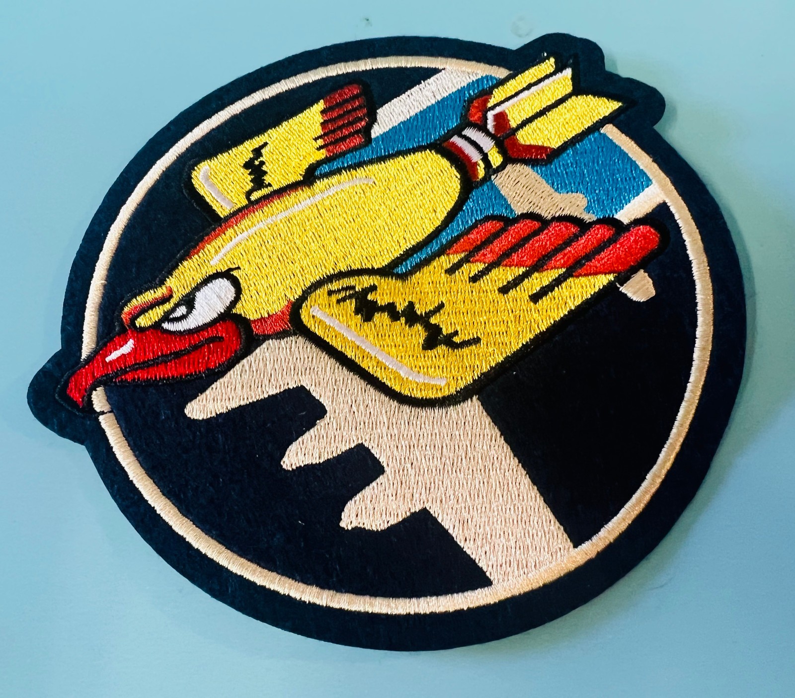 USAAF 91ST BOMB GROUP SQUADRON PATCH- MEMPHIS BELLE GROUP