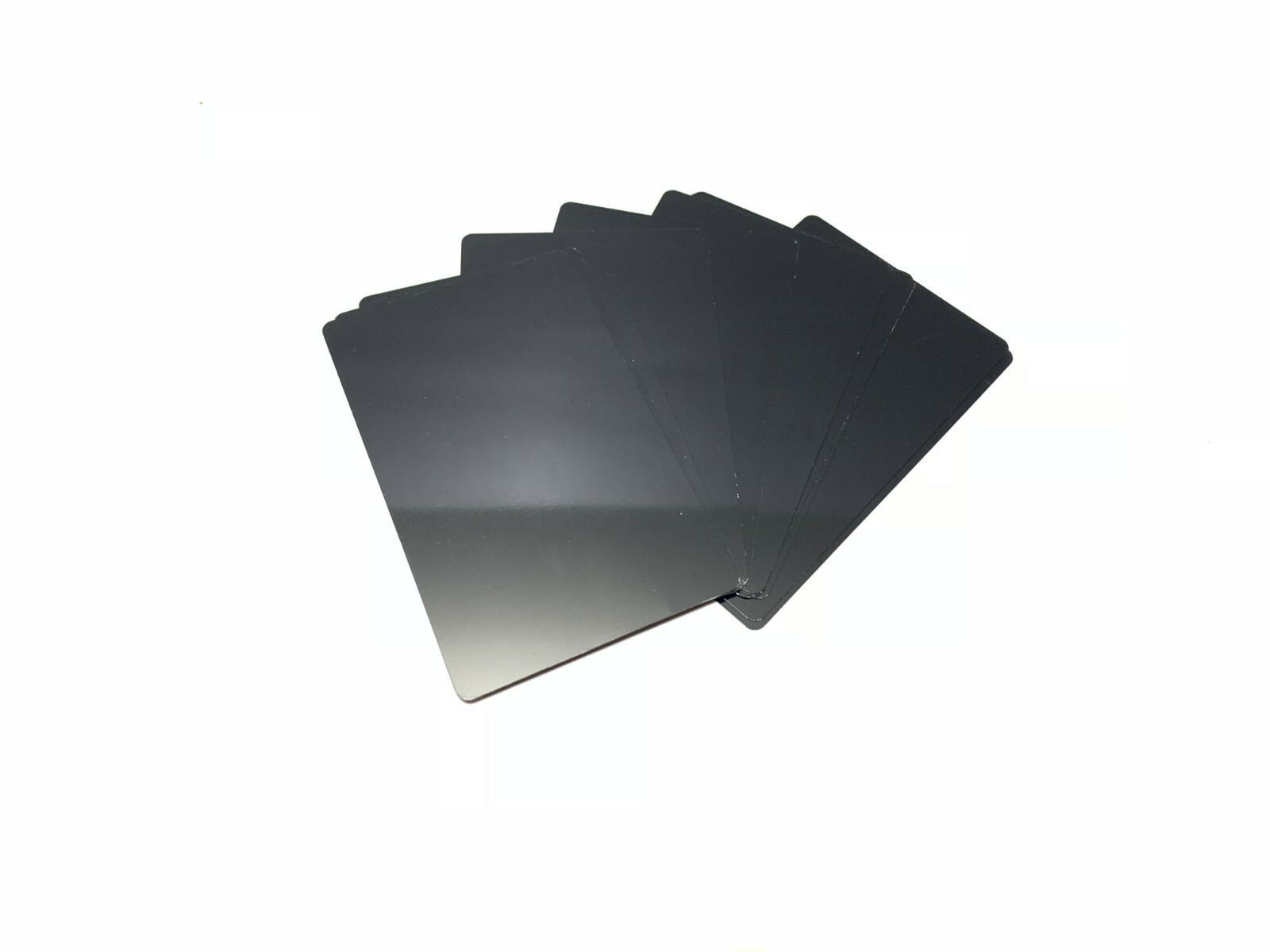 100 Black Anodized Aluminum Business Card Blanks Laser Engraving Sheet Metal