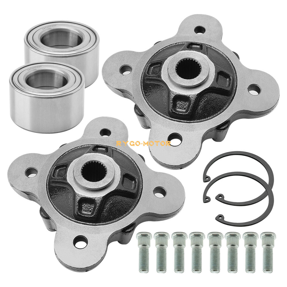2X Rear Wheel Hub & Bearing Kits for Polaris Ranger 1000 /XP 1000 Crew 2017-2022