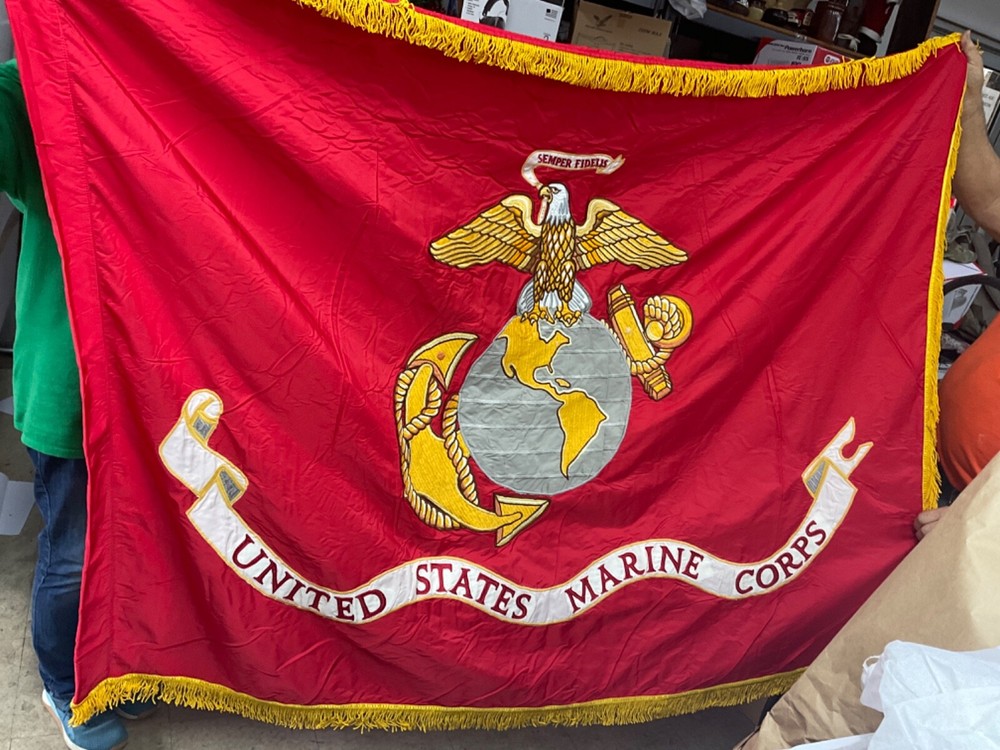Flag, Organizational, USMC, Scroll 8345-01-268-8226