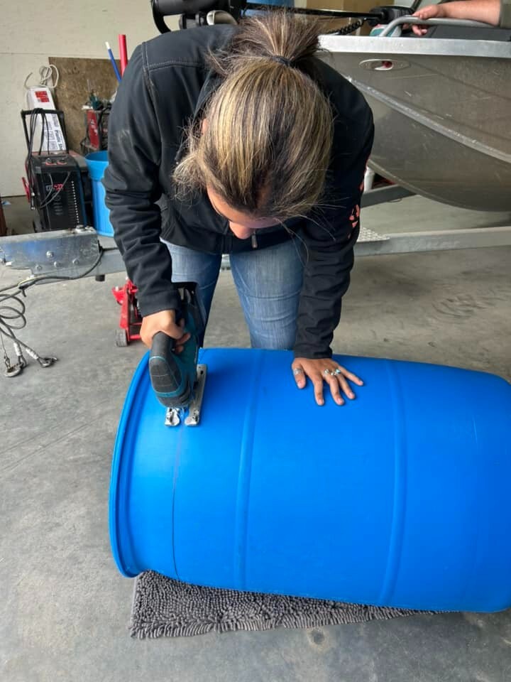 Porta-Grazer DIY Slow hay horse feeder