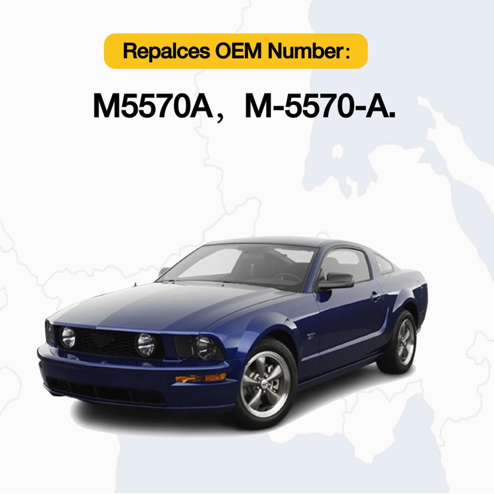M5570A 4Pcs Front and Rear Bump Stops Fit for Ford Mustang 2005-2012 Replace ...