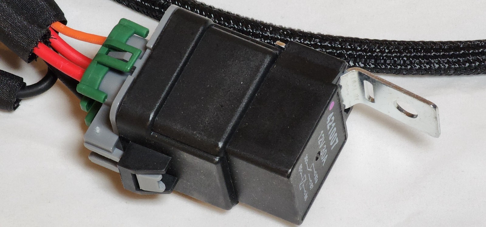 Pierburg CWA150 electric intercooler water pump fused relay 12AWG wiring harness