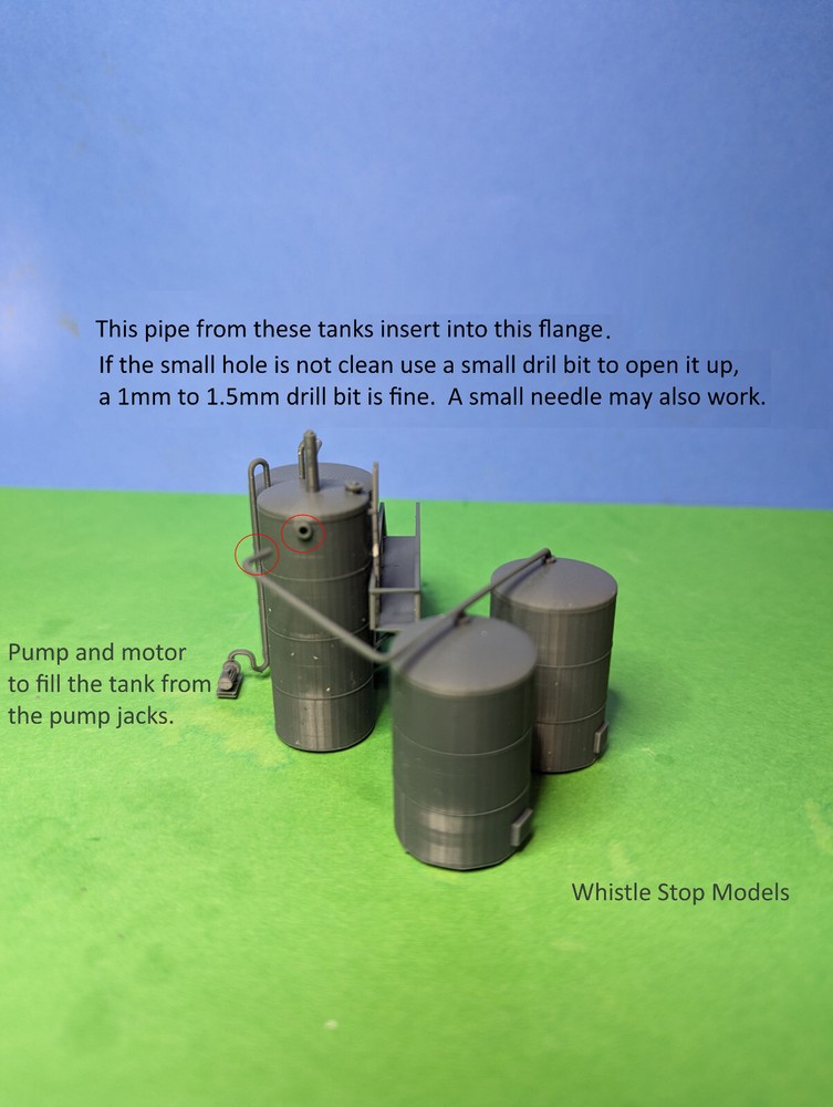 Z-Scale Small Oil Field