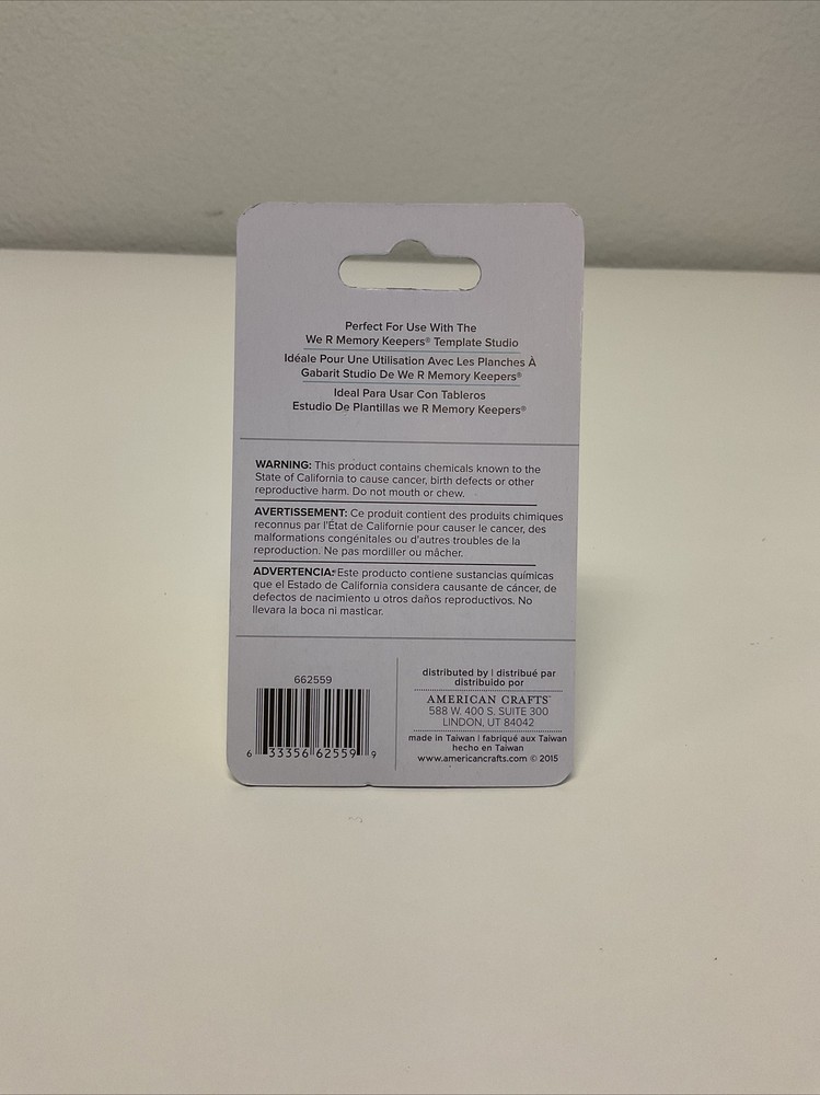 Template Studio Refill Blade, Stainless Steel Blade - 3 Pack