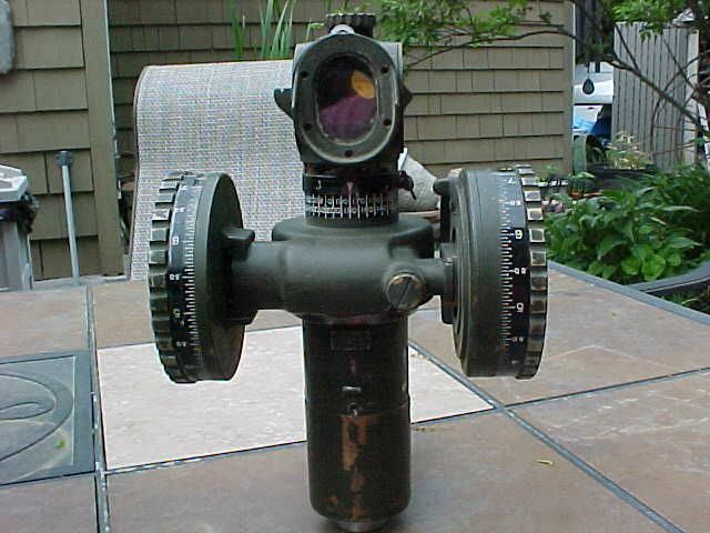 ORIGINAL WWII 1944 US M8 PANORAMIC TELESCOPE FOR 155MM HOWITZER