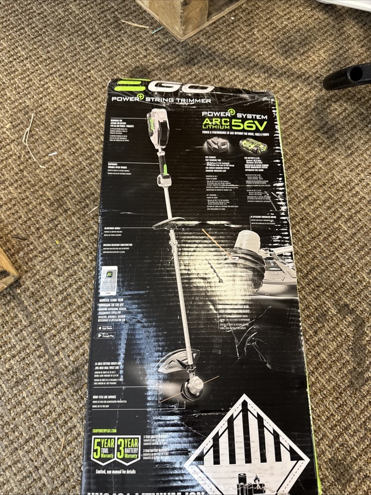EGO ST1502SA 15" Cordless String Trimmer Kit with Rapid Reload Head, Split Shaft