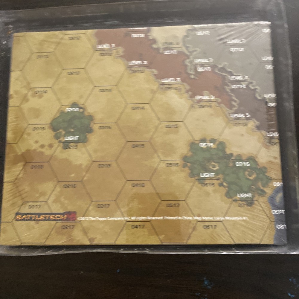 Battletech Hexpack Mountains and Canyons VG