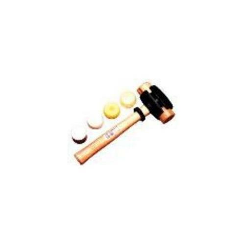 Garland Mfg 31003 Split Head Hammers, 1 1/4" Diameter, 14" Handle, Rawhide