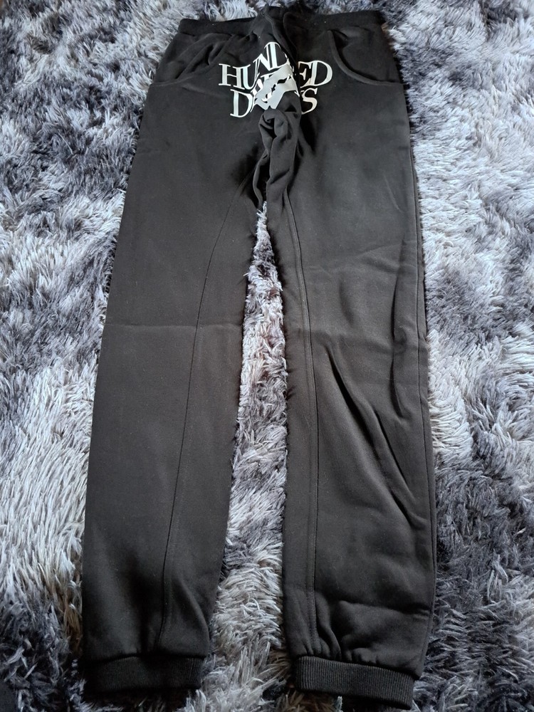 Hundred Dreams Black Drawstring Joggers Size M BNWT