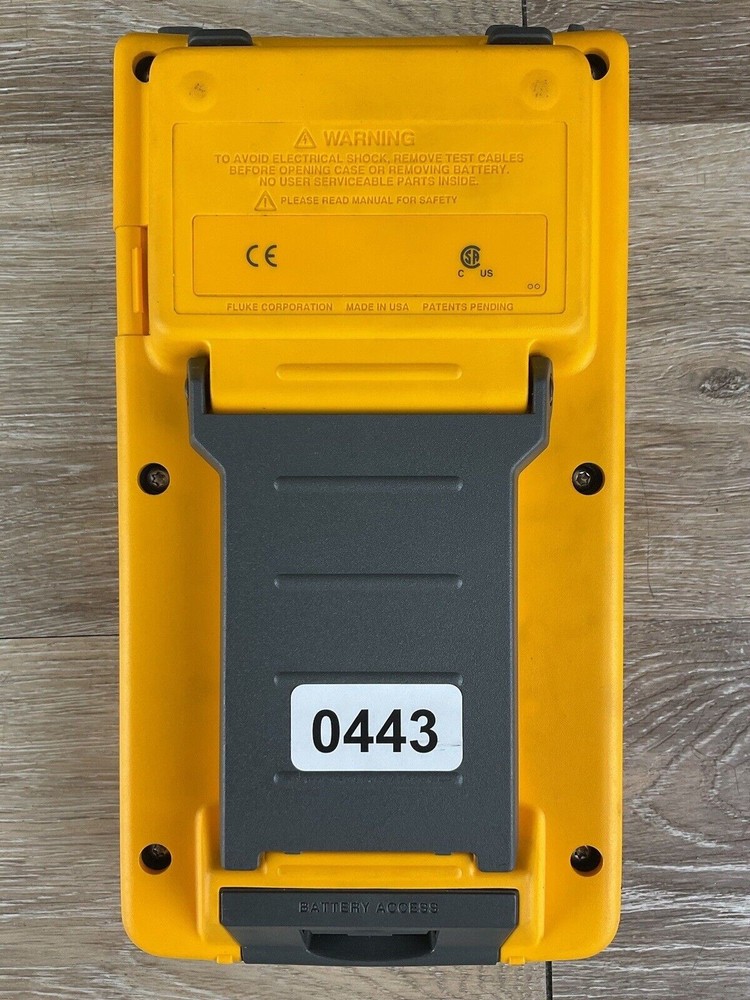 Fluke 660TE Frame Relay Installation Assistant WAN FRAD DDS T1 E1 Serial Circui.