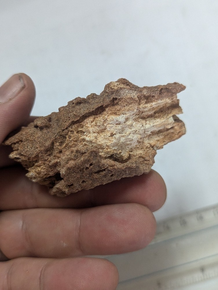 Thick Large Natural Fulgurite Crystal, Fossilized Lightning Sand