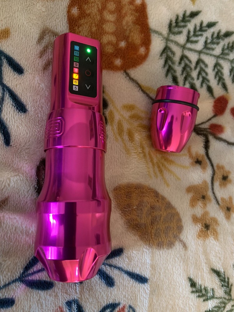 Exo Wireless Pen Tattoo Machine 4.6 Stroke Pink