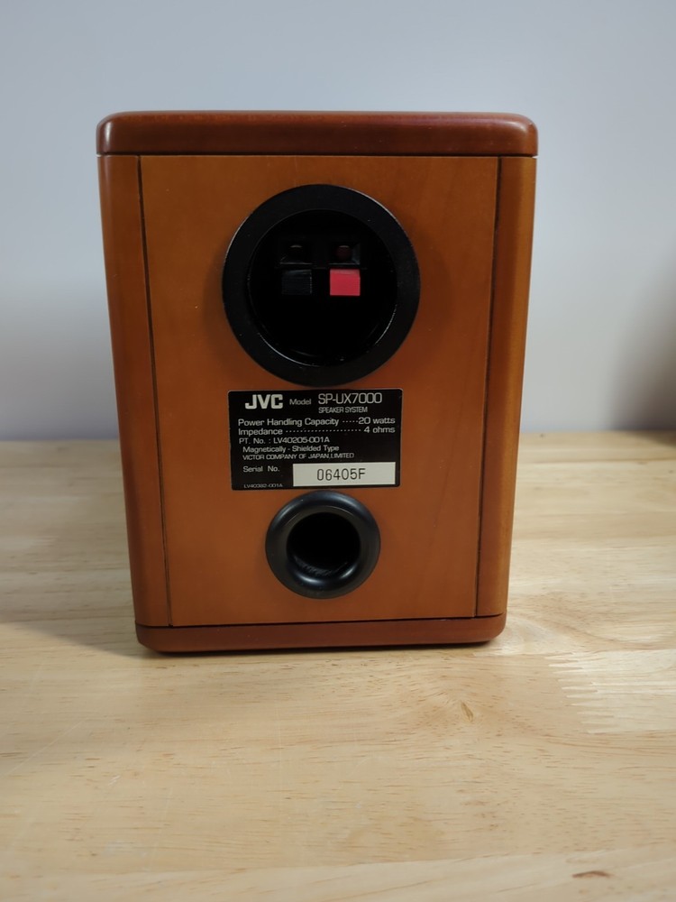 JVC FS-7000 Micro Compact Bookshelf CD Stereo System w/Remote Tested Working