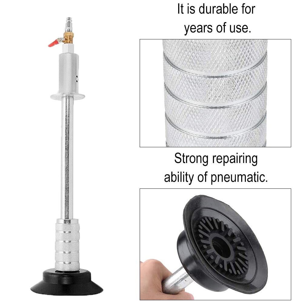 Air Pneumatic Suction Dent Puller Slide Hammer Pulling Car Body Repair Work Tool