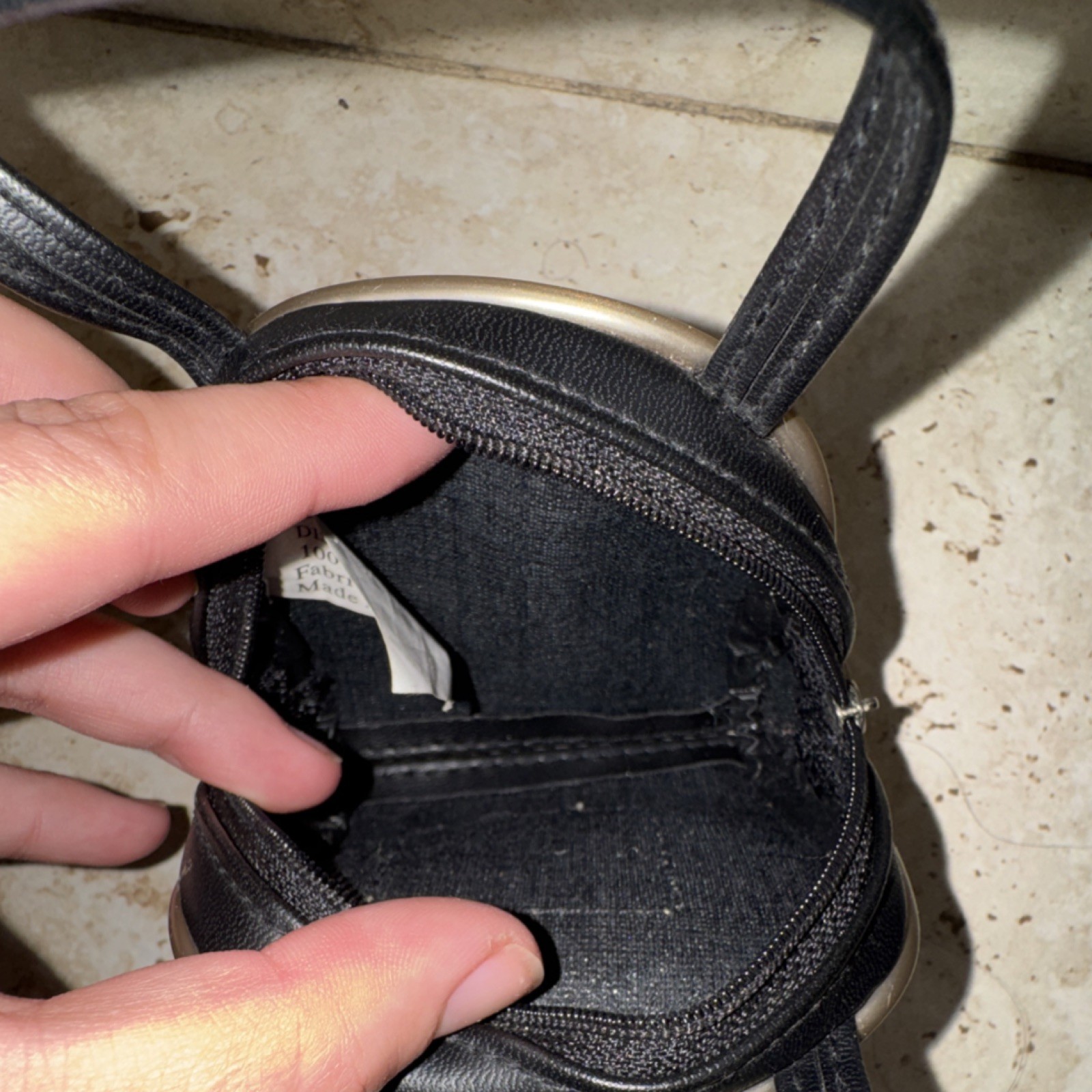 Disneyland Minnie Mouse Black Small Coin Purse