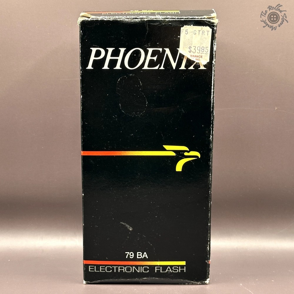 Phoenix 79 BA Electronic Flash with Box and Manuals - Untested - Sold As Is