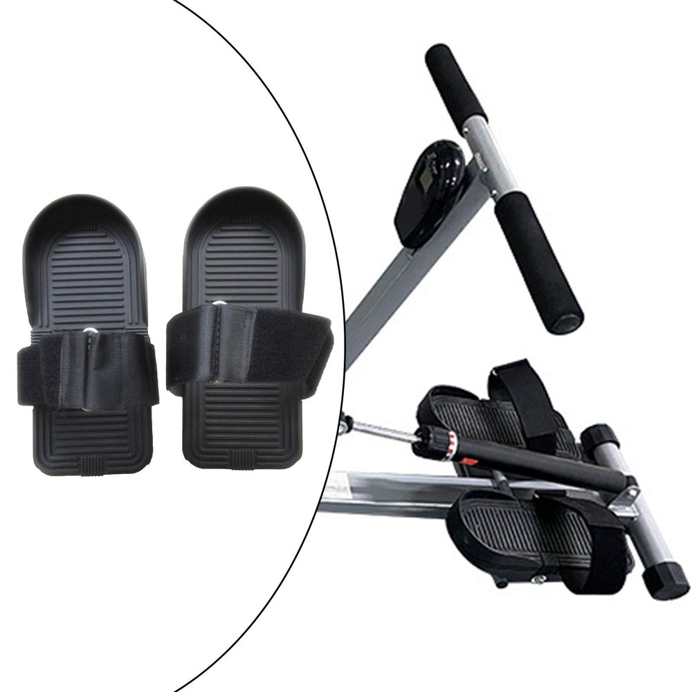 Multifunction Rowing Machine Pedals Durable Non Slip Trainer Pedal Leg Training