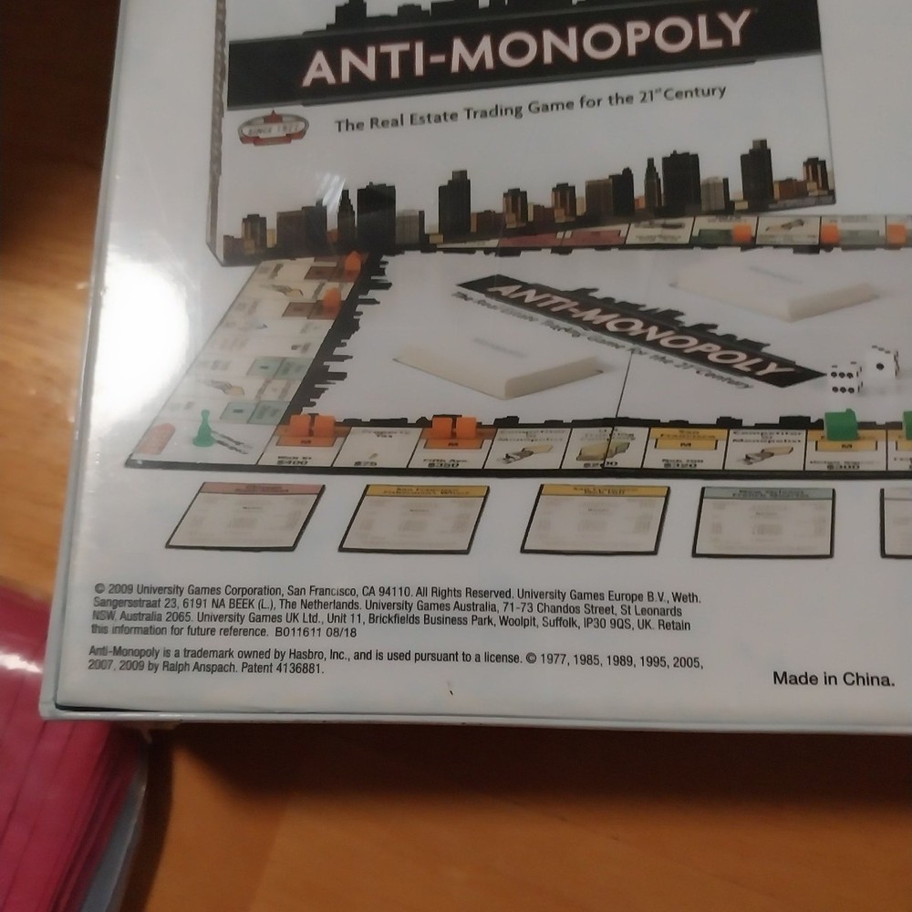 Anti-Monopoly Game