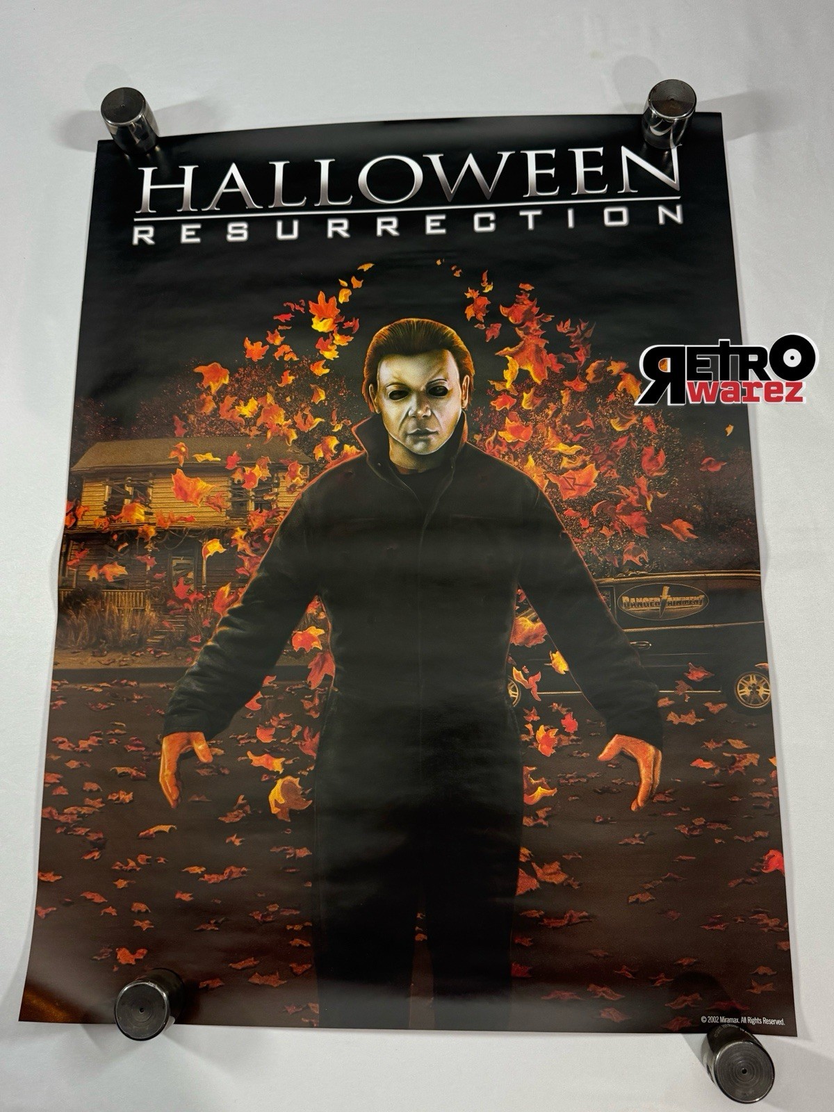 Halloween Resurrection Shout Scream Factory 18x24” Michael Myers 8 Poster