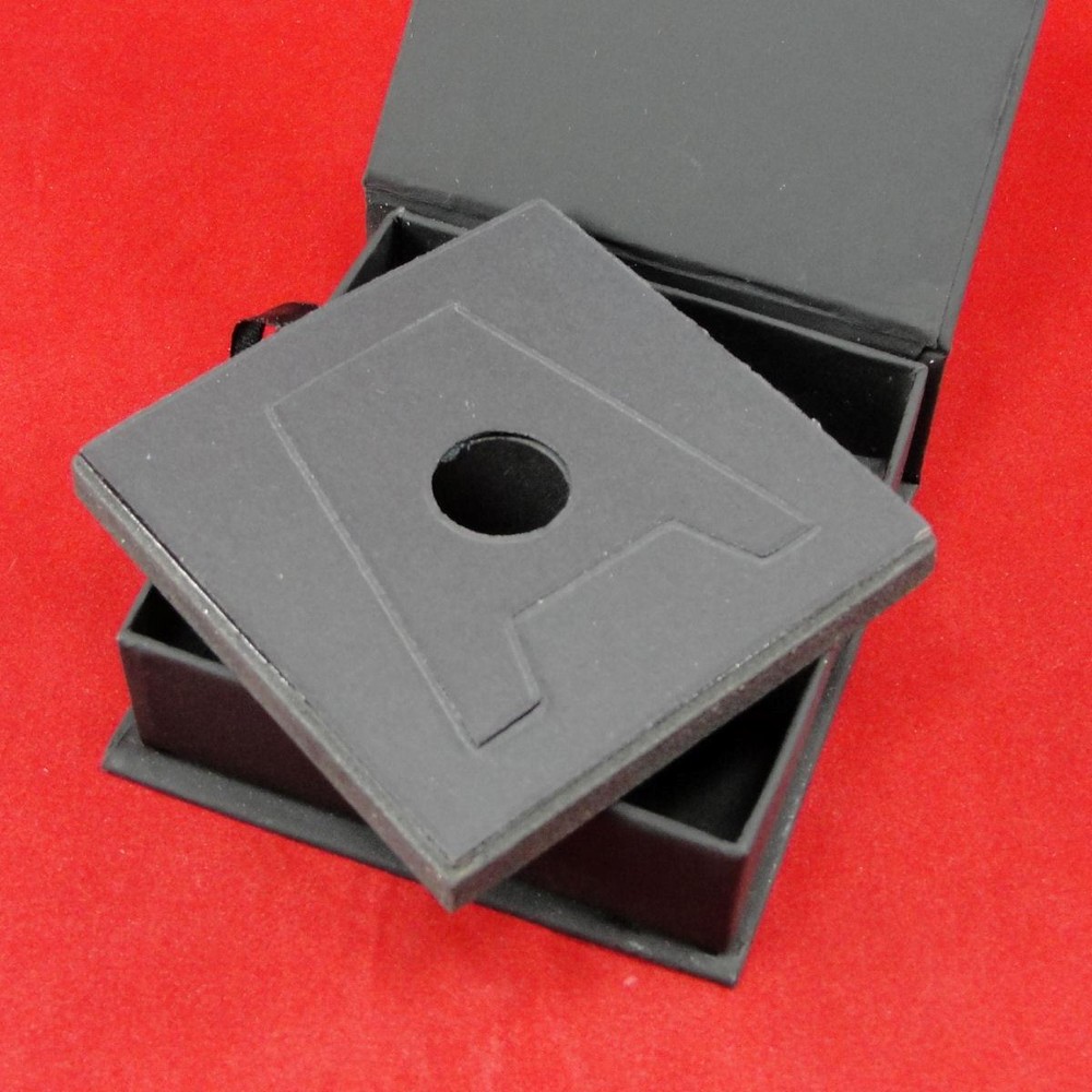 Folding Coin Box w/Magnetic Lid & Stand Insert INCLUDES Model I AirTite Capsule
