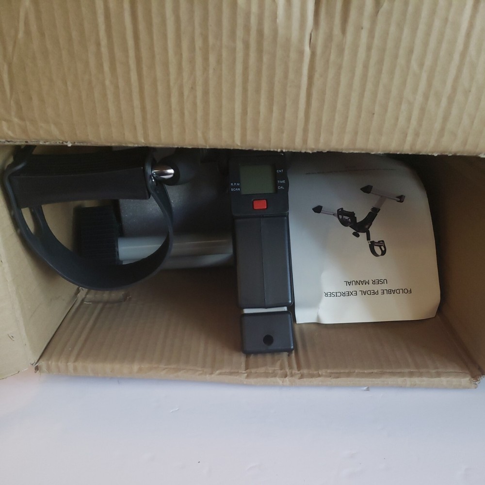 Mini-Cycle Pedal Exerciser W/LCD Display New/Open Box. Tabeke