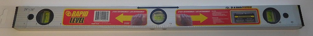 Rapid Level 00006 24" to 36" Extendable Level