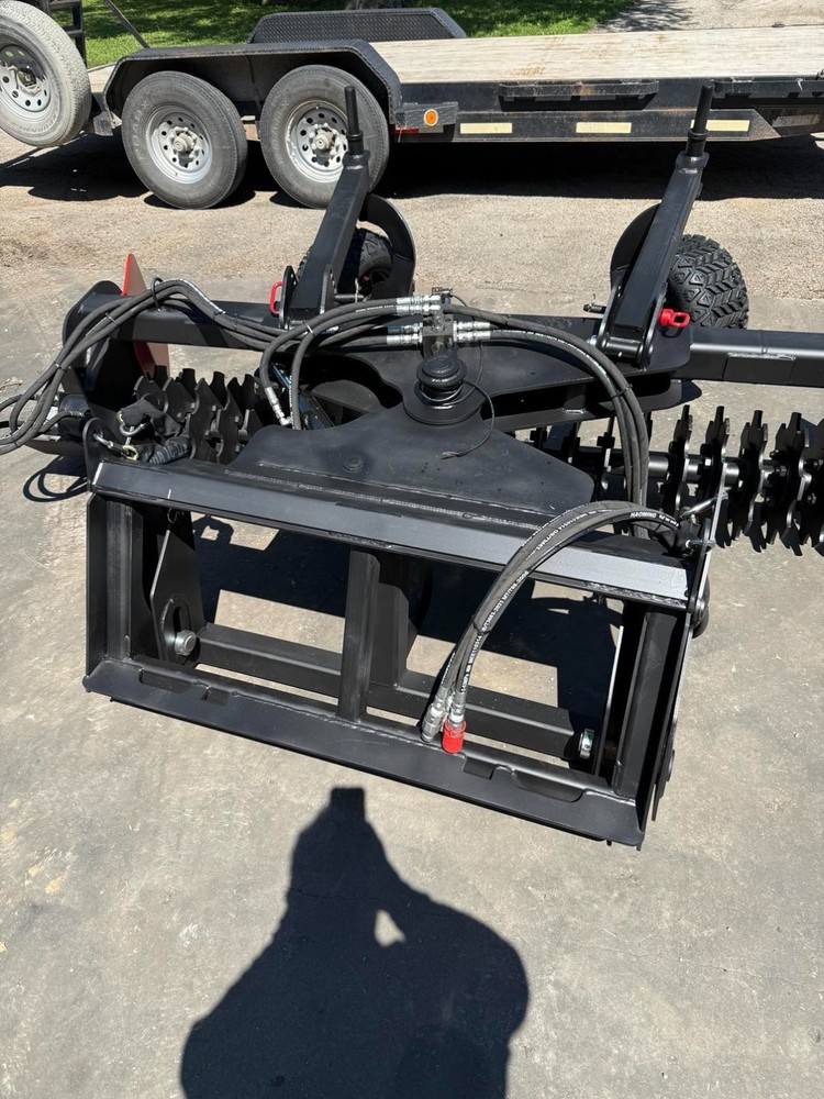 Skid Steer Extreme Duty Power Rake 76"