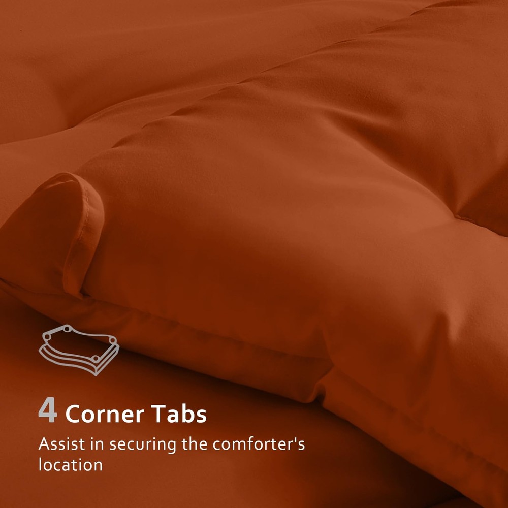 Easthome Comforters Queen Size All Season Quilted Bed Comforter Ultra-Soft Down