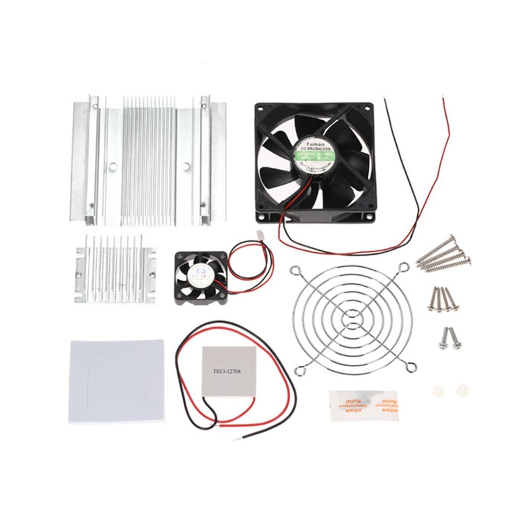 12V Cooling System Fridge 50W Sturdy Space Saving Semiconductor Cooling Fan