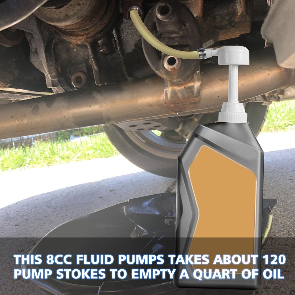 Fluid Pump for Standard Quart Bottles 10cc Per Pump Stroke, Transmission Flu...