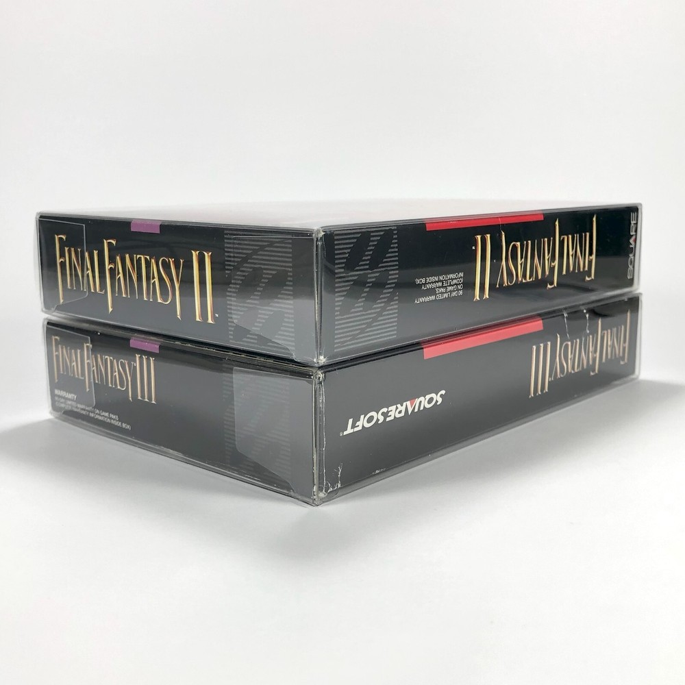 25 SNES Clear Plastic Box Protector Sleeve Case for Complete CIB Games